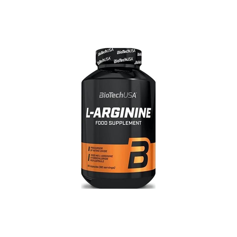 L-Arginine 1000mg 90 Capsules Biotech Usa