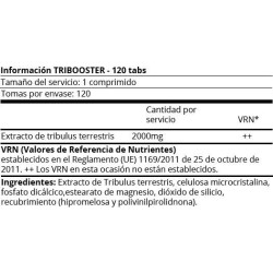 Tribooster - Tribulus Terrestris 120 Tabletten