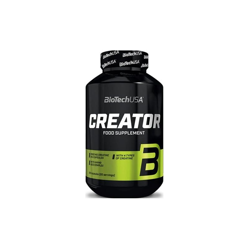 CreaTor Kreatin - 120 Kapseln BiotechUSA