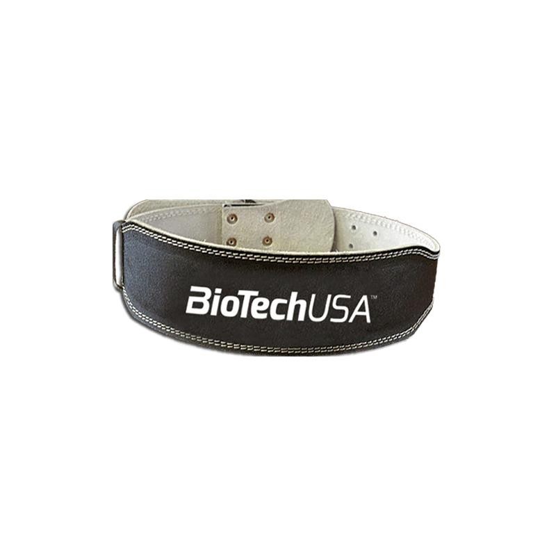 Fitness and Bodybuilding Leather Belt, BiotechUSA