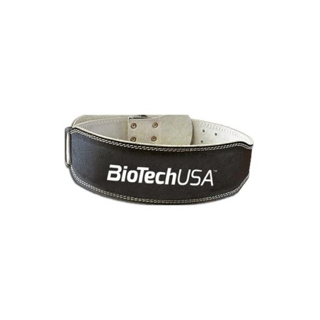 Fitness and Bodybuilding Leather Belt, BiotechUSA