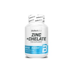 Zink + Chelat Biotech USA, 60 Tabletten