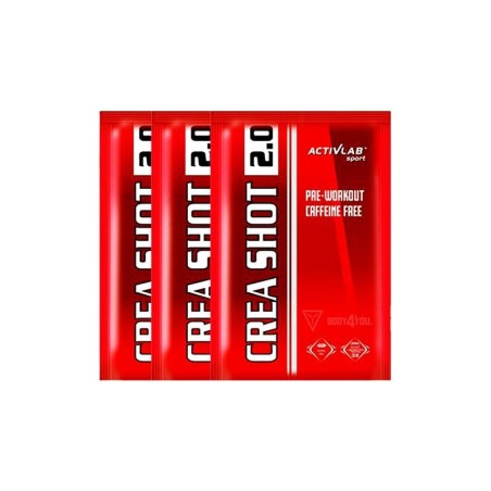 Preworkout OHNE KOFFEIN Crea Shot 2.0