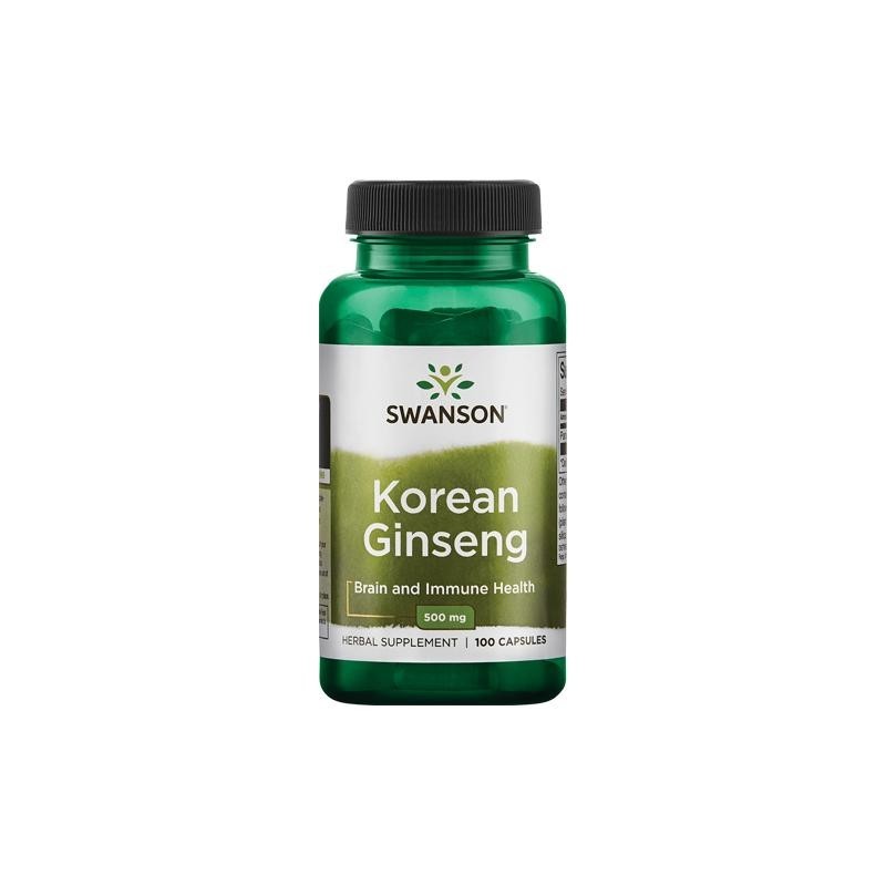 Raíz Ginseng Rojo Coreano Swanson Espectro Completo