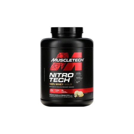 Proteina Nitro Tech Whey Gold Muscletech 2.27Kg - proteina ISO - aislada de suero