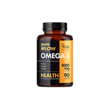 Omega 3-6-9 Fettsäuren, 90 Kapseln, 3Flow Lösungen