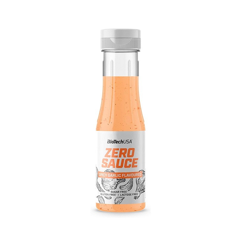 Fettfreie zuckerfreie Saucen BiotechUSA, 350ml
