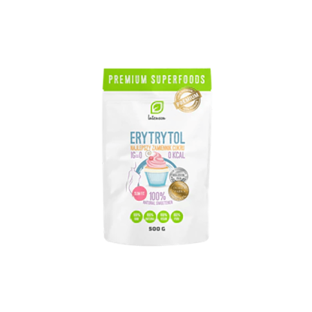 Eritritol en polvo, 500g, Intenson