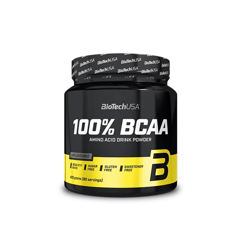 Aminoacidos 100% BCAA en polvo, Biotech Usa