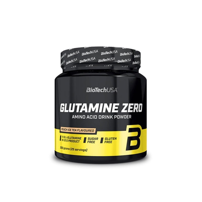 Glutamine ZERO BiotechUSA - Flavored Glutamine Powder