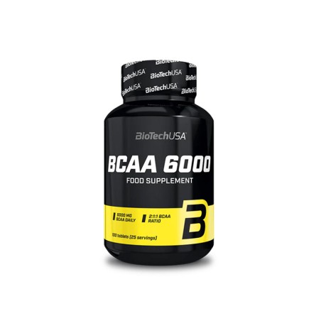 BCAA 6000 BiotechUSA Aminoacidos ramificados en pastillas