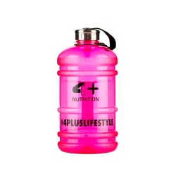 Wasserflasche 2000 ml rosa transparent bpa frei