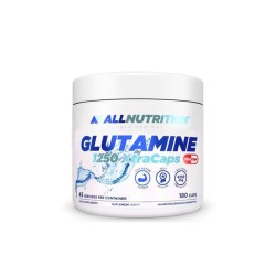Glutamin-Kapseln, 180 Kapseln, All Nutrition