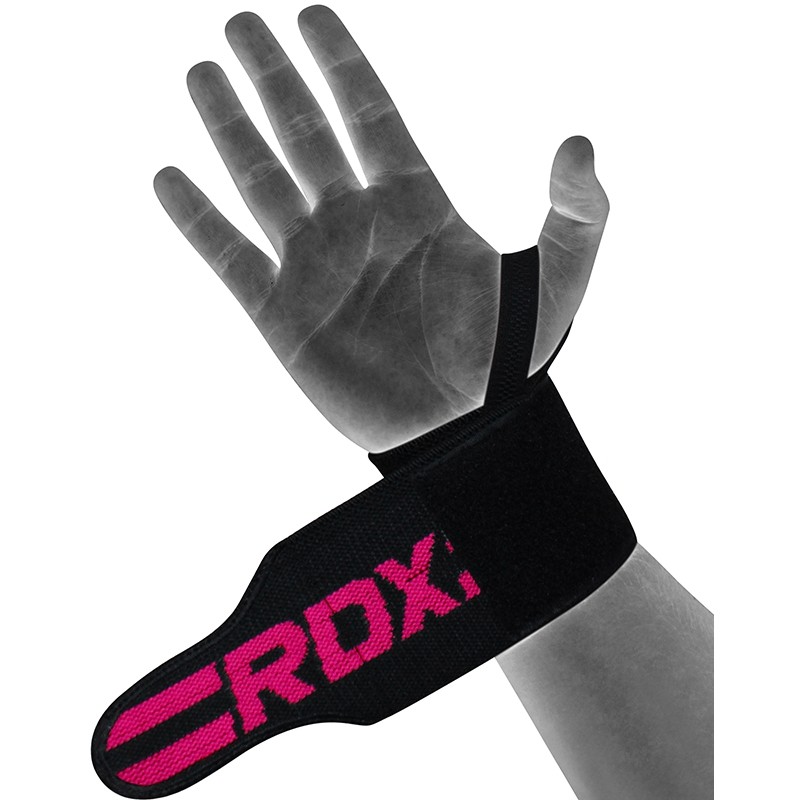 RDX W2 KRAFTDREIKAMPF HANDGELENKBANDAGEN, Rosa