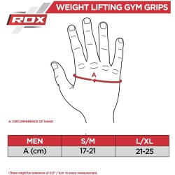 RDX T2 Weightlifting Grips