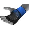 RDX X1 Weightlifting Grips, Blue