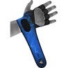 RDX X1 Weightlifting Grips, Blue