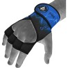 RDX X1 Weightlifting Grips, Blue