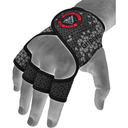 RDX R3 Weightlifting Grips, Grey