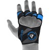 RDX R1 Weightlifting Grips, Blue
