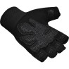 RDX W1 Gym Workout Gloves, Black