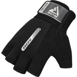 RDX W1 Gym Workout Gloves, Black