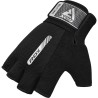 RDX W1 Gym Workout Gloves, Black