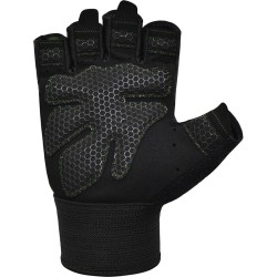 RDX W1 Gym Khandschuhe, Militärgrün