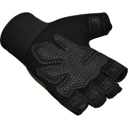 RDX W1 Gym Khandschuhe, Militärgrün