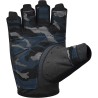 RDX T2 Weightlifting Gloves, Blue