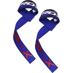 RDX W2 Correas Straps De Levantamiento Entrenamiento, Azul