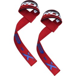 RDX W2 Gewichtheben Handgelenkbänder Straps, Rot