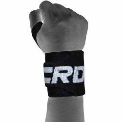 RDX W2 Powerlifting Wrist Wraps, Black