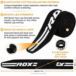 RDX K2 Kniebandagen, Schwarz