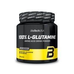 100% L-Glutamine powder, 240g, BiotechUSA