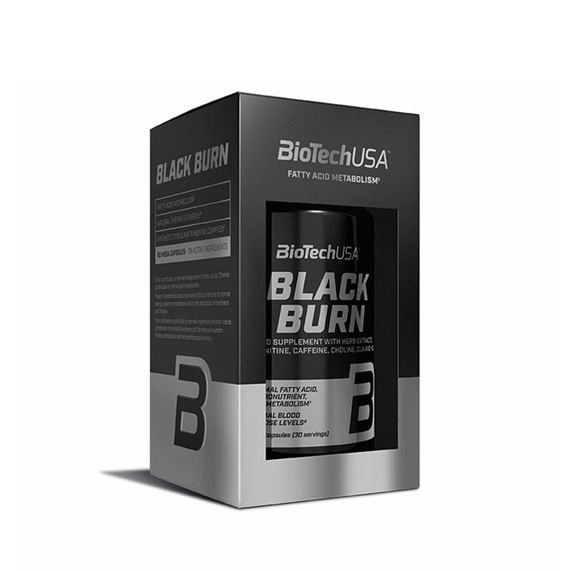 Black Burn 90 capsulas, BiotechUSA