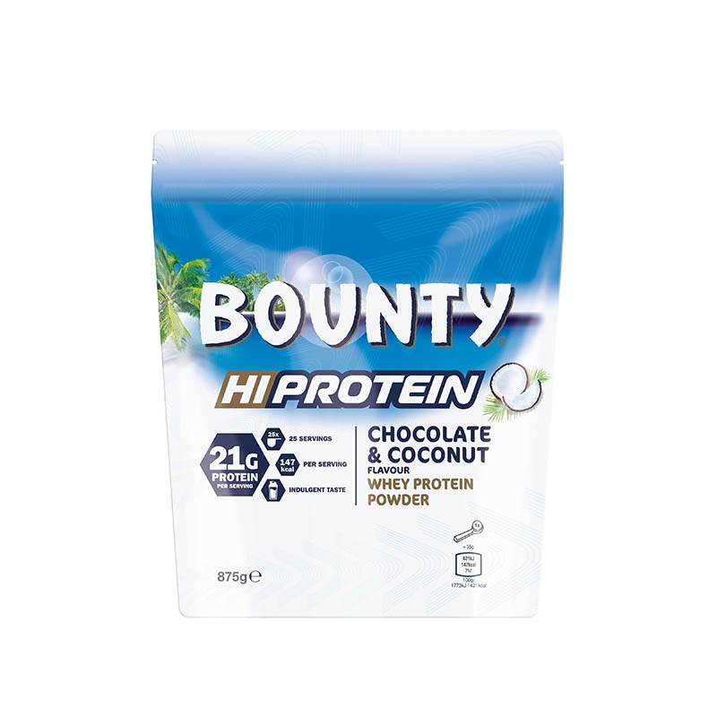 Proteina Whey Bounty - proteina de suero 875g, 25 servicios