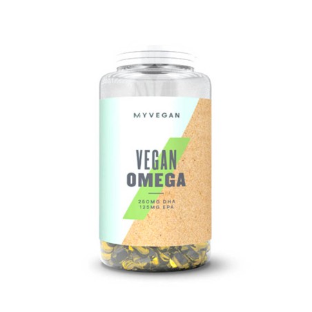 Veganes Omega 3 - Algenöl mit DHA & EPA, 90 Kapseln, Myprotein