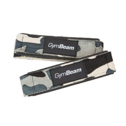 Straps for weightlifting, gym, crossfit, Camouflage, Gymbeam