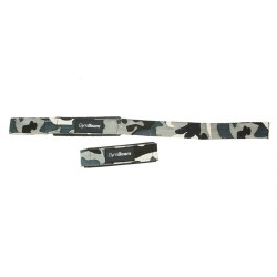 Straps for weightlifting, gym, crossfit, Camouflage, Gymbeam