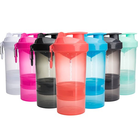 Shaker Smartshake Original2Go con 2 compartimentos, 600ml