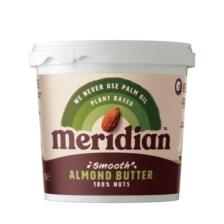 Glatte Mandelbutter, 1Kg, Meridian Foods