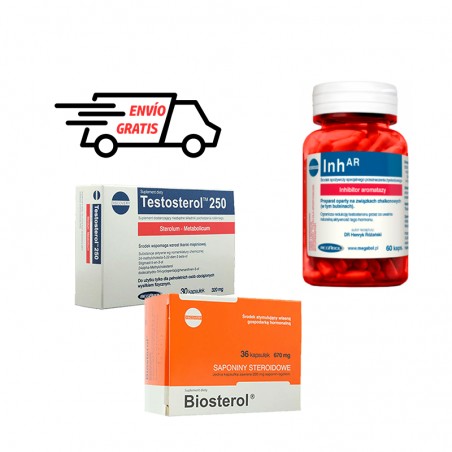 Pack Megabol Testosterol + Biosterol + InhAr