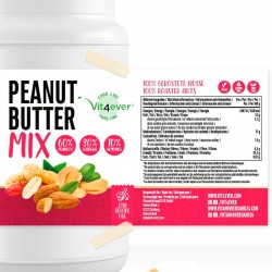Mantequilla 3 frutos secos: Cacahuetes, Anacardos y Almendras, 1Kg