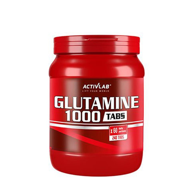 Glutamina tabletas 1000mg, 240 tabletas, Activlab