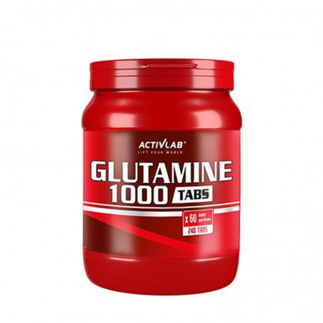 Glutamina tabletas 1000mg, 240 tabletas, Activlab