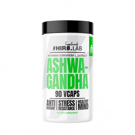 Ashwagandha 600mg mit 54mg Withanoliden 90 vegane Kapseln Hiro Lab