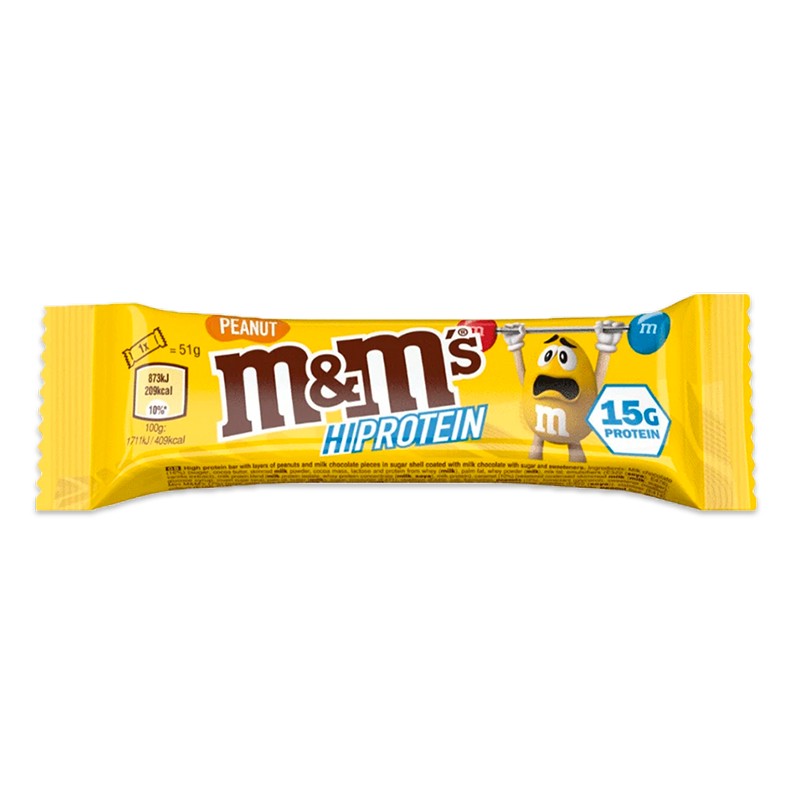 Barrita M&M's Hi-Protein Cacahuetes