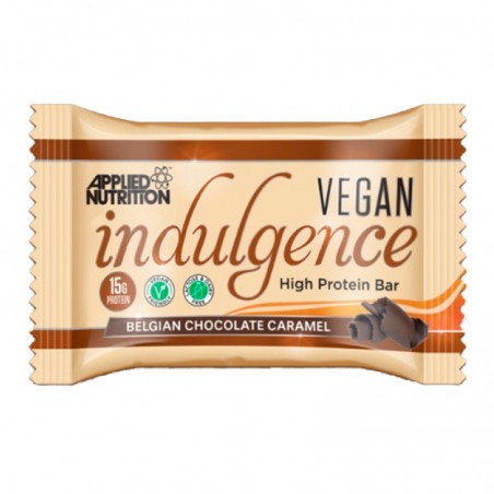 Barrita Capricho Vegano - Chocolate Belga con Caramelo - Applied Nutrition