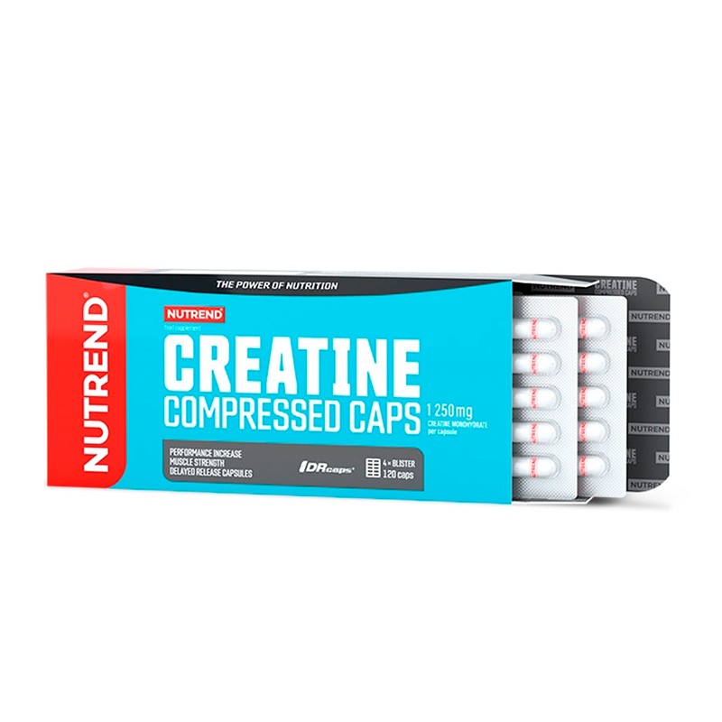 Creatina en capsulas comprimidas, 120 capsulas, Nutrend